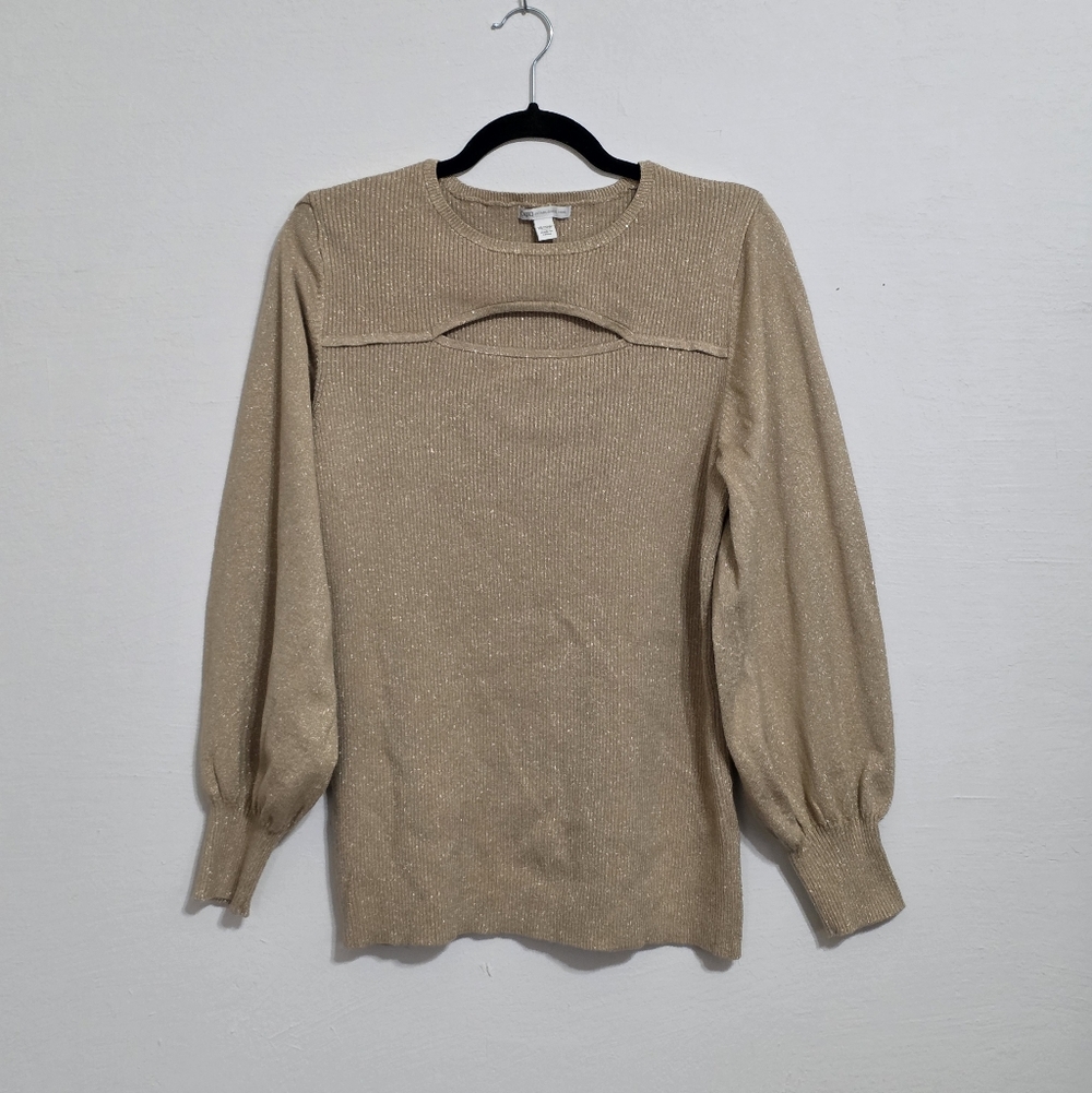 Cato Gold Crew Neck Sweater
